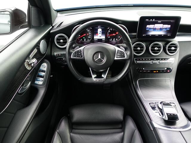 Mercedes-Benz GLC-KLASSE Coupé 250 4MATIC AMG Night Edition Premium Plus Aut- Schuifdak, Burmster, Memory, 360 camera, Treeplanken, Sfeerverlichting