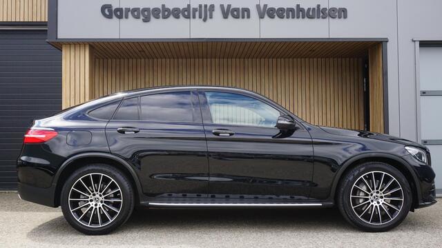 Mercedes-Benz GLC-KLASSE Coupé 300 245pk 4MATIC AMG-Style & Night Pack Schuif/kanteldak 20inch LM Standkachel LED Leder/Alcantara Treeplanken *Nette GLC*
