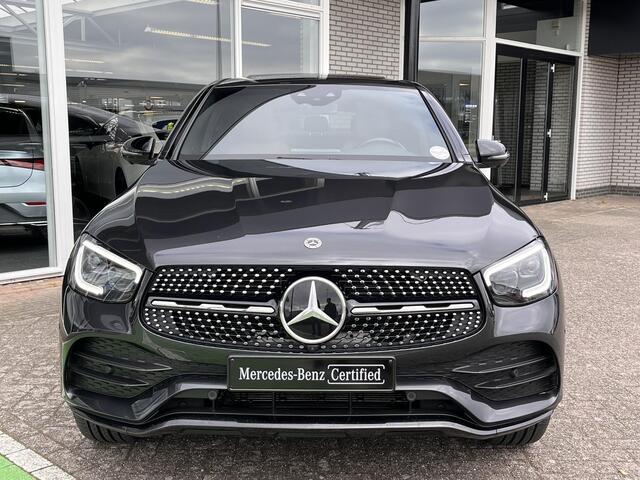 Mercedes-Benz GLC-KLASSE Coupé 300 e 4MATIC | Bruin leer | Schuifdak | AMG