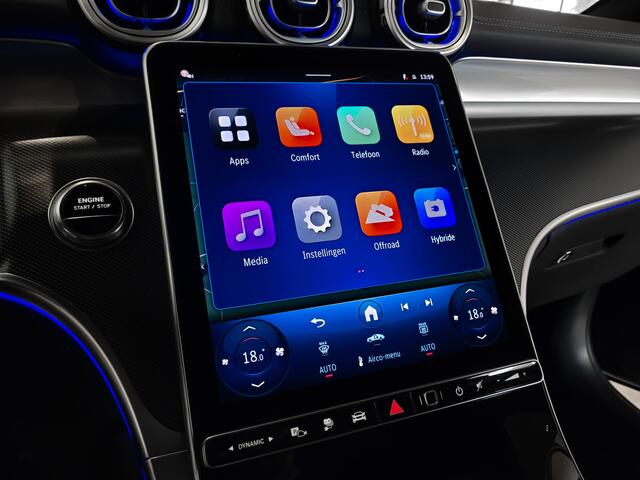 Mercedes-Benz GLC-KLASSE Coupé 300e 4-M AMG|Luchtvering|Achterassturing|ACC|Keyless|360|Mem|Burmester|Night|20"|Night|Trekhaak|Premium Plus