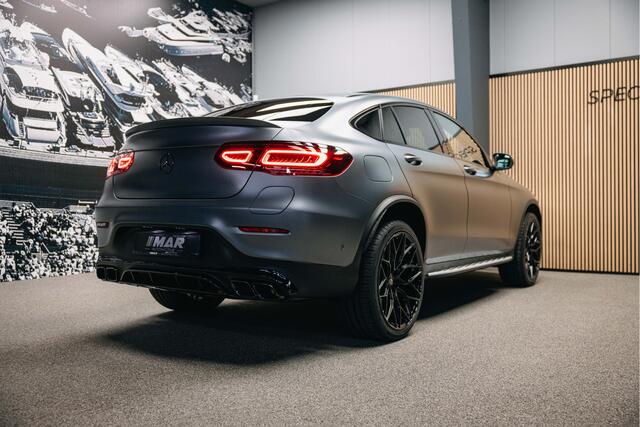 Mercedes-Benz GLC-KLASSE Coupé 300e 4MATIC Business Solution AMG | Grijs matte | Trekhaak | Stoelverwarming voor & achter |