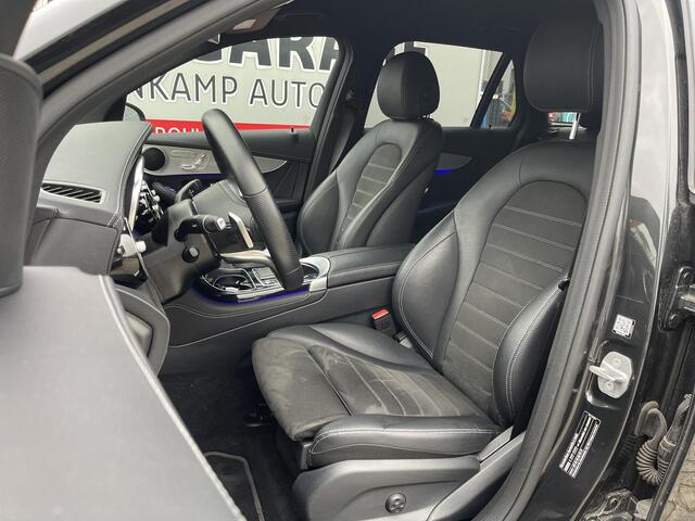 Mercedes-Benz GLC-KLASSE 300e 4MATIC AMG Line 19"/Matrix LED/Memory l+r/Trekhaak/Adaptieve cruise/Dodehoek/Sfeerverlichting/Apple Carplay & Android Auto/Stoelverwarming/Elektrische klep