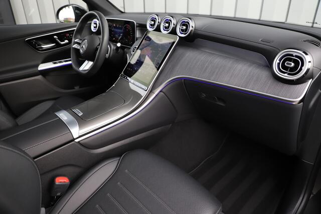 Mercedes-Benz GLC-KLASSE 400e AMG 4-Matic | 381PK | Pano | Sfeerverlichting | Digital-light | Memory | Distronic+ | Trekhaak | Standkachel | Stuurwielverw. | 2024.