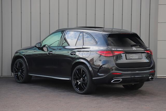 Mercedes-Benz GLC-KLASSE 400e AMG 4-Matic | 381PK | Pano | Sfeerverlichting | Digital-light | Memory | Distronic+ | Trekhaak | Standkachel | Stuurwielverw. | 2024.