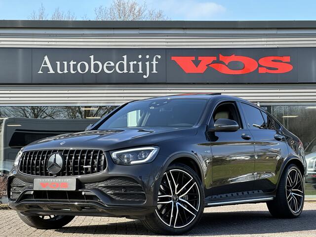 Mercedes-Benz GLC-KLASSE Coupé AMG 43 4MATIC | Performance uitlaat | Burmester | Glasdak | 390 pk