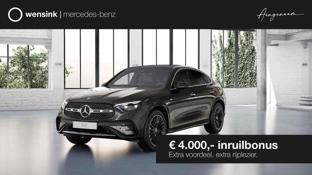 Mercedes-Benz GLC-KLASSE Coupé 300e 4MATIC Sport Edition | Panoramaschuifdak | Premium plus | Head-up display | 20" velgen AMG Zwart | Treeplanken | 360° camera | Dodehoekassistent |