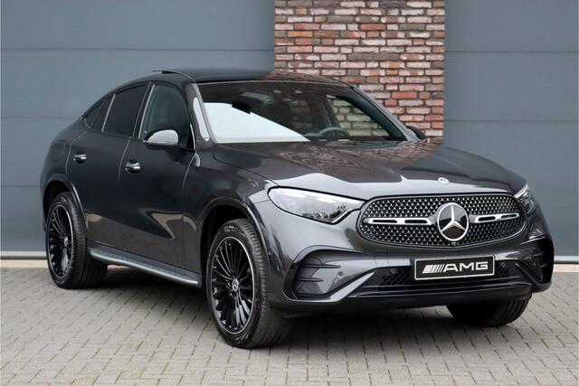 Mercedes-Benz GLC-KLASSE Coupé 300e 4MATIC Premium AMG Line | Distronic+ | Burmester | Memory | Trekhaak | Panoramadak | Surround Camera | Keyless Go | Digital Light | Rijassistentiepakket+ |