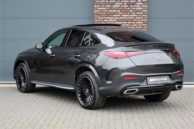 Mercedes-Benz GLC-KLASSE Coupé 300e 4MATIC Premium AMG Line | Distronic+ | Burmester | Memory | Trekhaak | Panoramadak | Surround Camera | Keyless Go | Digital Light | Rijassistentiepakket+ |