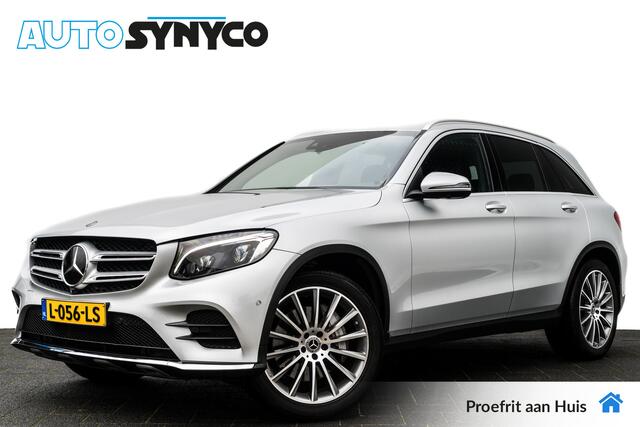 Mercedes-Benz GLC-KLASSE 250 4MATIC Premium AMG | Luchtvering | Adapt. Cruise | Trekhaak | 360 camera | memory | Stoelverwarming