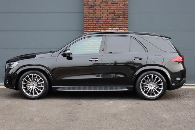 Mercedes-Benz GLE-KLASSE 350 de 4MATIC AMG Line Aut9 | Facelift | Luchtvering | Panoramadak | Trekhaak | Burmester | Verwarmd Stuurwiel | Leder | Mulitbeam LED | Nightpakket | Keyless Go |