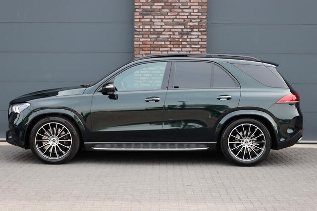 Mercedes-Benz GLE-KLASSE 450 4MATIC Premium+ AMG Line Aut9 | Luchtvering | Distronic+ | Trekhaak | Elek. stoelen Achter | HUD | Panoramadak | Memory | Zonnescherm | Standkachel | Parfumering |