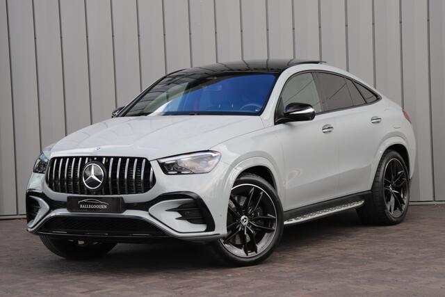 Mercedes-Benz GLE-KLASSE Coupe 400e AMG 4-Matic | 381PK | Luchtvering | Head-up | Carbon | Burmester | Distronic | Pano | Stoelkoeling | Stuurwielverw. | Air-balance | 2024.