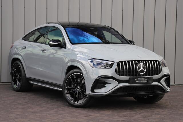 Mercedes-Benz GLE-KLASSE Coupe 400e AMG 4-Matic | 381PK | Luchtvering | Head-up | Carbon | Burmester | Distronic | Pano | Stoelkoeling | Stuurwielverw. | Air-balance | 2024.