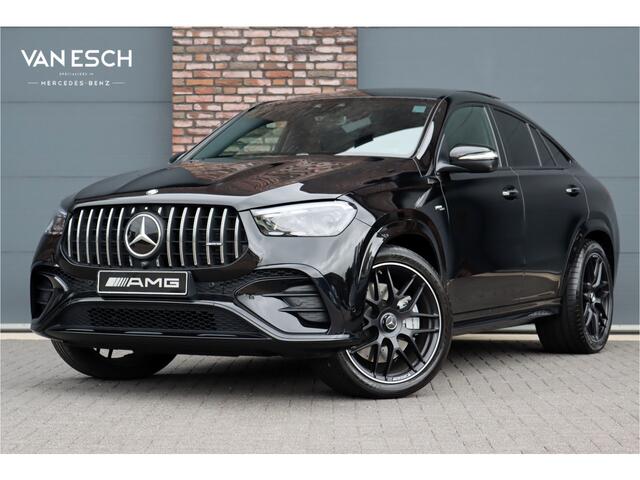 Mercedes-Benz GLE-KLASSE Coupé AMG 53 4MATIC+ Premium+ Aut9 | Airmatic | Distronic+ | Panoramadak | Massage | Trekhaak | Vlakkenverwarming | HUD | Carbon | Schakelbare Uitlaat | Stoelventilatie | Luchtkwaliteitspakket |