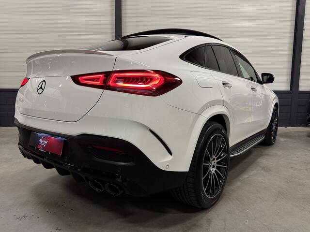 Mercedes-Benz GLE-KLASSE Coupé 350 e 4MATIC AMG EDITION PANO/BURMESTER/21"BREEDSET/360CAMERA/WIDESCREEN/KEYLESS/PRIVACY/PANAMERICANA-GRILLE/53AMG DIFFUSER+UITLATEN/UNIEKE AUTO DIE IN ABSOLUTE NIEUWSTAAT VERKEERT