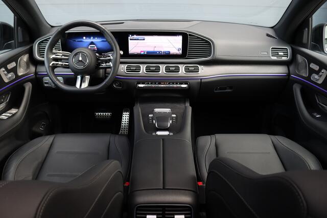 Mercedes-Benz GLE-KLASSE Coupé 350 de 4MATIC AMG Line Premium+ | Facelift | Luchtvering | Distronic | Panoramadak | Trekhaak | Memory | Nappa Leder | Burmester | Stoelventilatie | HUD | Surround Camera |