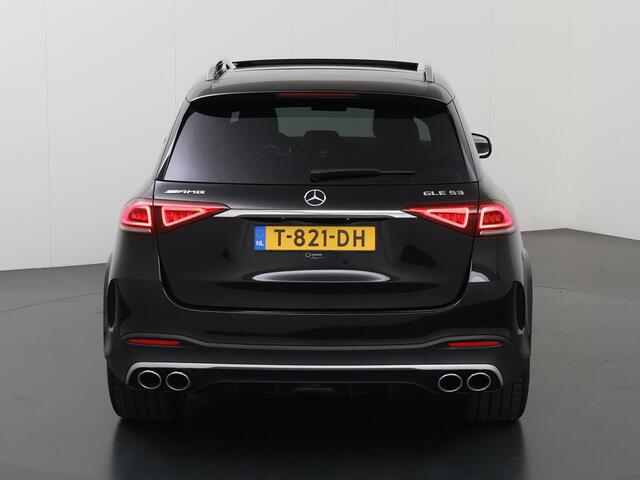 Mercedes-Benz GLE-KLASSE AMG 53 4MATIC+ Premium Plus | Panoramadak | Memory stoelen | Massagestoelen | Stoelventilatie/verwarming | 360 camera | Rijassistentiepakket | Burmester | Trekhaak | 22" velgen |