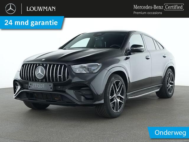 Mercedes-Benz GLE-KLASSE Coupé Mercedes-AMG 53 Hybrid 4MATIC+ AMG Night-Paket | Trekhaak | Distronic | Panorama Schuif-Kanteldak | 21 Inch AMG Velgen. Inclusief 24 maanden Mercedes-Benz Certified garantie voor Europa.