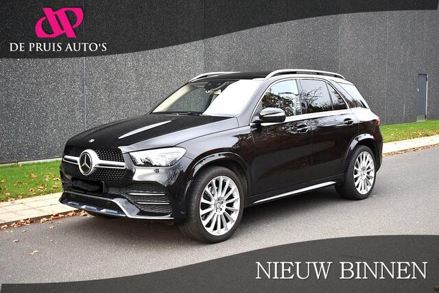 Mercedes-Benz GLE-KLASSE GLE 350 d 4MATIC 6 Cylinder 272PK AMG Luchtvering Pano Busmester ACC Stoel ventilatie 360°- Camera Trekhaak Softclose Grijs Kenteken