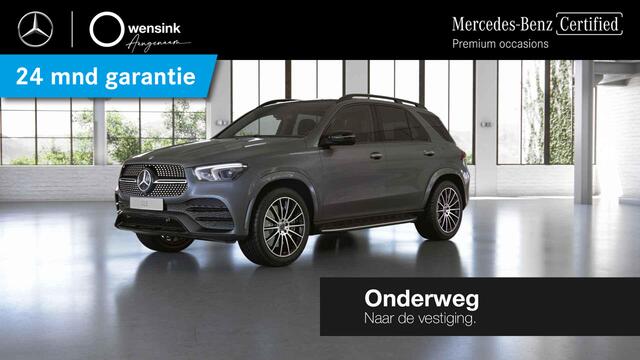 Mercedes-Benz GLE-KLASSE 350 e 4MATIC Premium Plus | AMG | Panoramadak | Night | Luchtvering | Trekhaak | Burmester | Memory | Treeplanken | Rijassistentiepakket | Stoelventilatie |