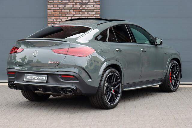 Mercedes-Benz GLE-KLASSE Coupé AMG 53 Hybrid 4MATIC+ Premium Aut9 | Facelift | 'Manufaktur' | Airmatic | Distronic | Carbon | Panoramadak | Massage | Trekhaak | Vlakkenverwarming | HUD | Stoelventilatie | Luchtkwaliteitspakket |