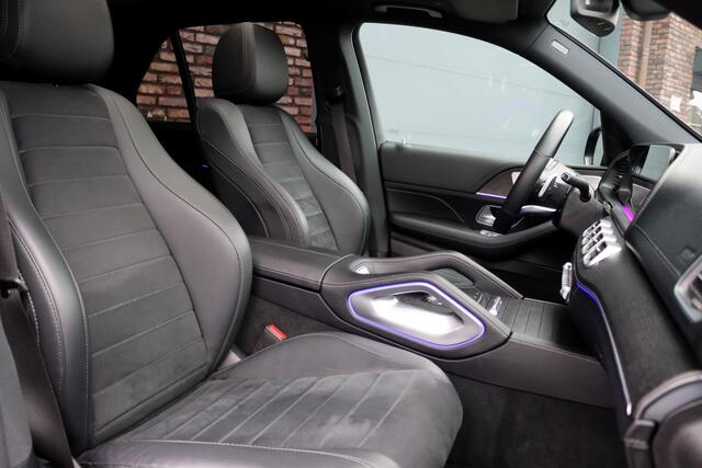 Mercedes-Benz GLE-KLASSE 580 V8 4MATIC Premium+ AMG Line | 7 Zitplaatsen | Airmatic | Distronic+ | Panoramadak | Burmester | Trekhaak | Standkachel | Keyless Go | Surround Camera | Soft-Close | HUD |
