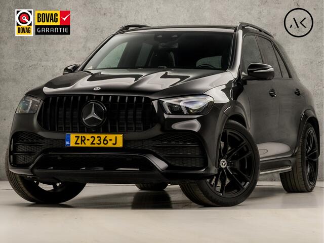 Mercedes-Benz GLE-KLASSE 450 4MATIC AMG Sport 368Pk Automaat (PANORAMADAK, LUCHTVERING, WIDESCREEN, TREEPLANKEN, MEMORY SEATS, 360 CAMERA, BURMESTER, ADAPTIVE CRUISE, APPLE CARPLAY, KEYLESS, NIEUWSTAAT)