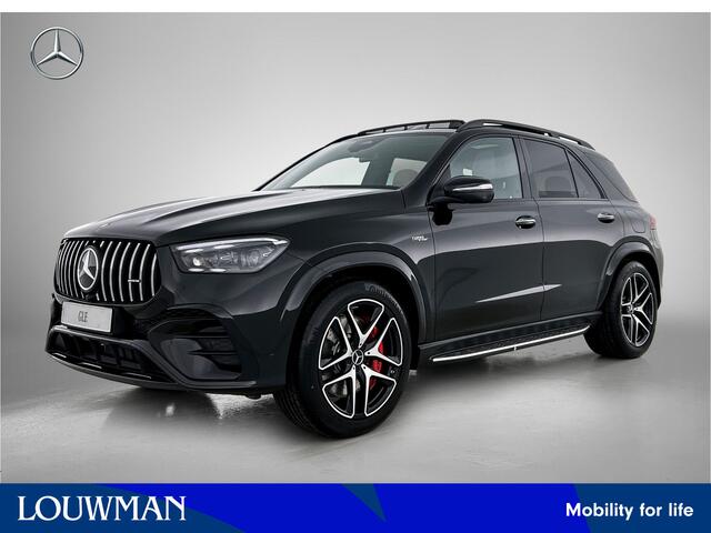 Mercedes-Benz GLE-KLASSE AMG 53 Hybrid 4MATIC+ Night Edition Premium Plus | Trekhaak | Verlichte Treeplanken | Sierelementen AMG carbon | Winter pakket | Remklauwen in rood | Sluitbekrachtiging | Rijassistentiepakket | Stoelventilatie voor | 360° camera | Burmester® 3D sound syst