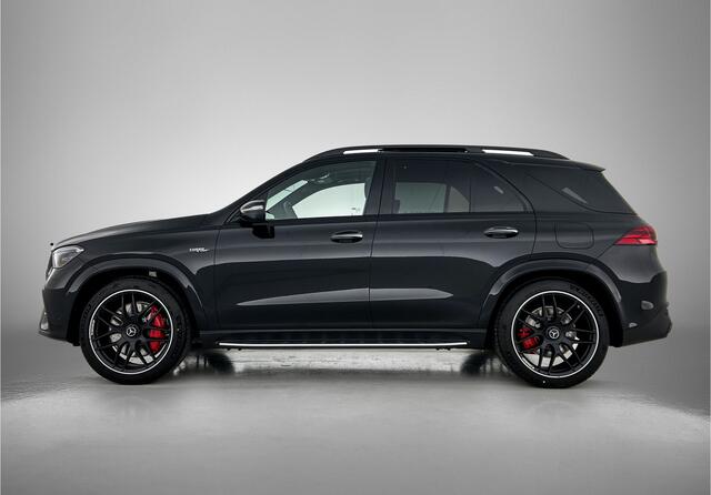 Mercedes-Benz GLE-KLASSE AMG 53 Hybrid 4MATIC+ Night Edition Premium Plus | Trekhaak | Verlichte treeplanken | Winterpakket | Remklauwen in rood | 22 inch AMG velgen | 360°-camera | AIR BALANCE pakket | Multibeam LED | Rijassistentiepakket | Dashcam |