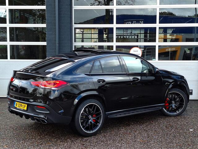 Mercedes-Benz GLE-KLASSE Coupé AMG 63 S 4MATIC+ | Panoramadak | Night pakket | Burmester high-end 3D | Nappaleder zwart | Trekhaak | Rijassistentiepakket | 360° camera | Massage stoelen | Memory pakket | Dodehoekassistentie | Multibeam LED | Keyless-GO | Elektrische achterklep