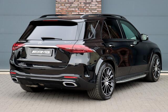 Mercedes-Benz GLE-KLASSE 350 de 4MATIC AMG Line Aut9 | Facelift | Luchtvering | Panoramadak | Trekhaak | Burmester | Verwarmd Stuurwiel | Leder | Mulitbeam LED | Nightpakket | Keyless Go |