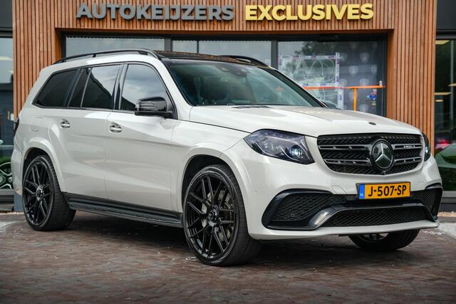 Mercedes-Benz GLS-KLASSE AMG 63 4MATIC Panodak Carbon Harman Kardon 360 Camera Stoelvent.