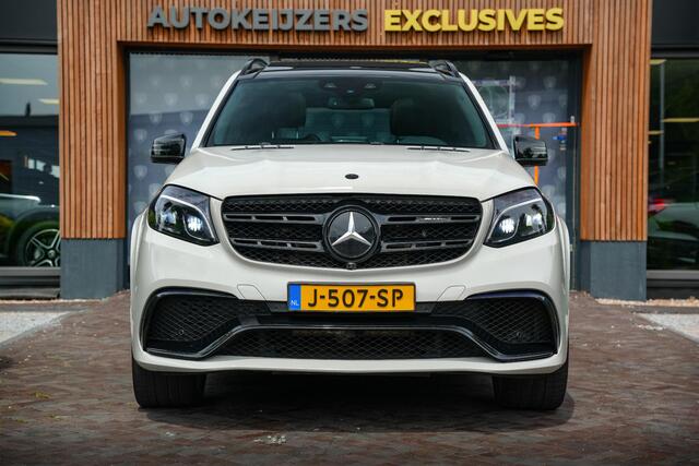Mercedes-Benz GLS-KLASSE AMG 63 4MATIC Panodak Carbon Harman Kardon 360 Camera Stoelvent.