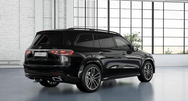 Mercedes-Benz GLS-KLASSE 450 4MATIC AMG Line | Panoramaschuifdak | Nightpakket | Burmester High-End 3D | 23"AMG-velgen| Nappaleder zwart | Trekhaak |