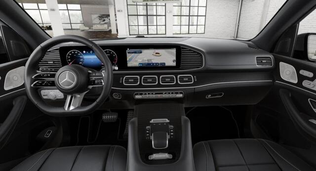 Mercedes-Benz GLS-KLASSE 450 4MATIC AMG Line | Panoramaschuifdak | Nightpakket | Burmester High-End 3D | 23"AMG-velgen| Nappaleder zwart | Trekhaak |