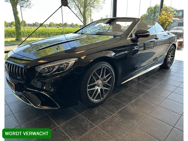 Mercedes-Benz S-KLASSE Cabrio AMG 63 4MATIC+ Premium Plus Fabrieksgarantie!!