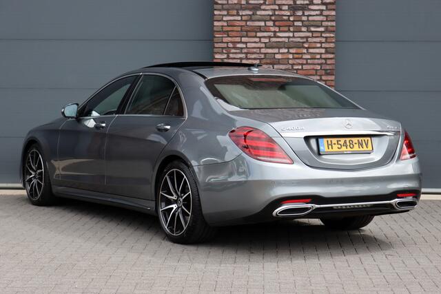 Mercedes-Benz S-KLASSE 400d 4MATIC Lang Premium+ AMG Line | Luchtvering | Distronic+ | HUD | Burmester | Soft-Close | Exclusiefpakket | Stoelventilatie | Standverwarming | Parfumering |