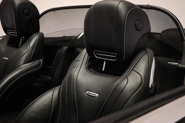 Mercedes-Benz S-KLASSE Cabrio AMG 63 4Matic | RIJASSISTENTIE PACK | HEAD UP | STOELKOELING | 360 CAMERA | 20"