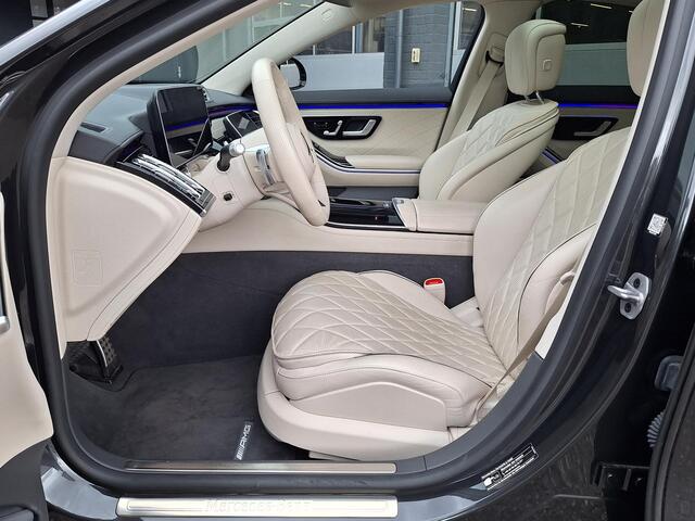 Mercedes-Benz S-KLASSE 450 e AMG Line | Panoramadak | Nappaleder beige | Burmester | Memory pakket | Stoelventilatie | Multibeam LED | Elektrische achterklep