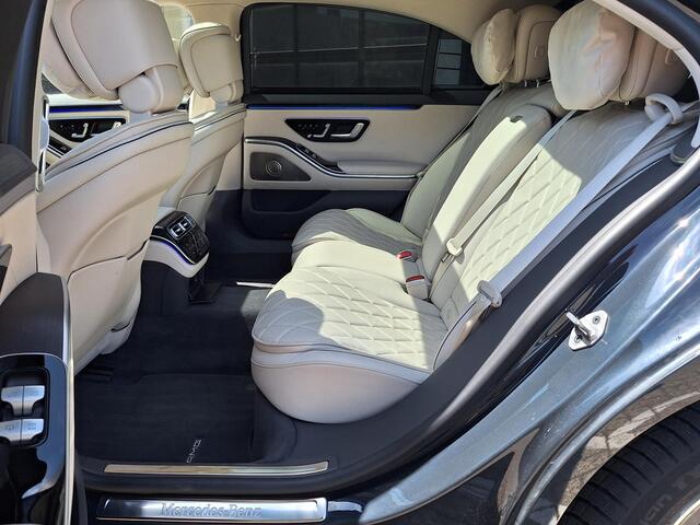 Mercedes-Benz S-KLASSE 500 4MATIC Lang AMG Line | Panoramadak | Burmester | 360? camera | Nappaleder Beige | Massage stoelen | Memory pakket voor + achter | HUD | Achterasbesturing | Keyless-GO | Zonnescherm pakket | DIGITAL LIGHT | Elektrische achterklep