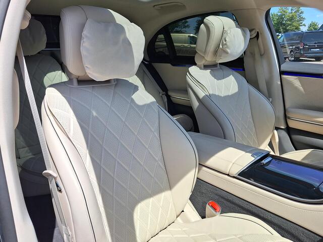 Mercedes-Benz S-KLASSE 500 4MATIC Lang AMG Line | Panoramadak | Burmester | 360? camera | Nappaleder Beige | Massage stoelen | Memory pakket voor + achter | HUD | Achterasbesturing | Keyless-GO | Zonnescherm pakket | DIGITAL LIGHT | Elektrische achterklep