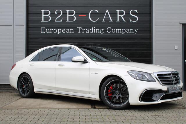 Mercedes-Benz S-KLASSE S63 AMG 4Matic+ Lang Premium Plus - Head-Up - Panorama - Leder - LED