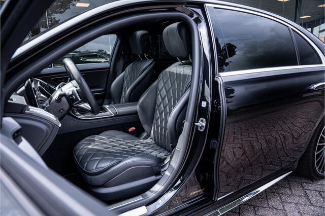 Mercedes-Benz S-KLASSE 500 4MATIC Lang AMG Line ** Achterasbesturing ** Panodak ** HUD ** Burmester Premium Plus ** 21inch ** Ventilatie ** Massage
