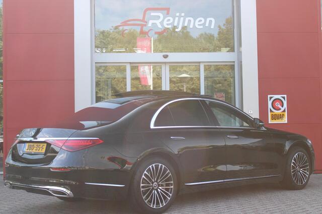 Mercedes-Benz S-KLASSE 580e 4MATIC AMG LINE 510PK | PANORAMISCH SCHUIF / KANTELDAK | 360° CAMERA | BURMESTER PREMIUM AUDIO | NAPPA LEDEREN BEKLEDING | VOORSTOELEN ELEKTRISCH VERSTELBAAR MET GEHEUGEN | VOORSTOELEN EN ACHTERBANK GEVENTILEERD / VERWARMD | MBUX AUGMENT REALITY NAVI