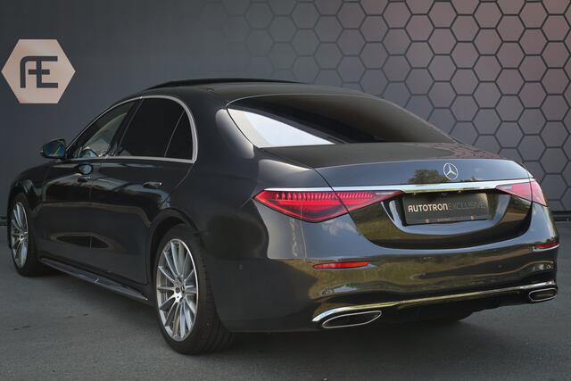 Mercedes-Benz S-KLASSE 500 4MATIC Lang AMG Line | BURMESTER HIGH END 4D | ADAPTIVE CRUISE CONTROL | STOELVERARMING & VERKOELING | MASSAGE | LANG | LEDERE DASHBOARD | STUURVERWARMING | 360 CAMERA | SFEERVERLICHTING | ELEKTRISCHE ACHTERKLEP |
