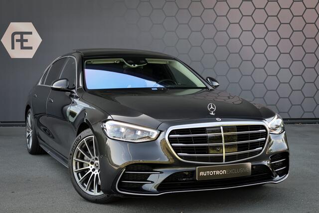 Mercedes-Benz S-KLASSE 500 4MATIC Lang AMG Line | BURMESTER HIGH END 4D | ADAPTIVE CRUISE CONTROL | STOELVERARMING & VERKOELING | MASSAGE | LANG | LEDERE DASHBOARD | STUURVERWARMING | 360 CAMERA | SFEERVERLICHTING | ELEKTRISCHE ACHTERKLEP |