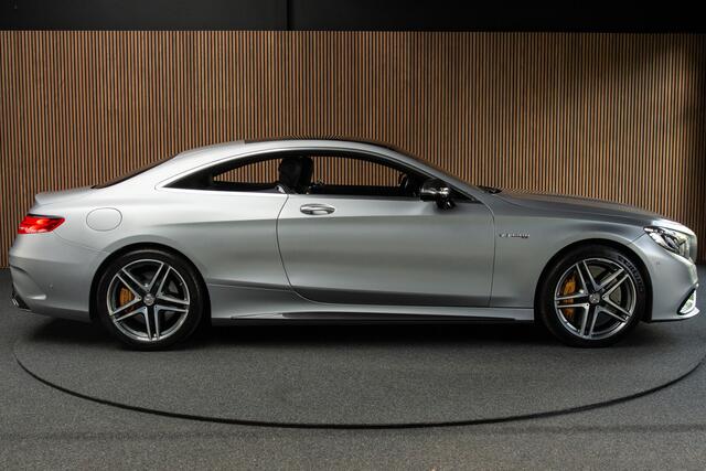 Mercedes-Benz S-KLASSE Coupé 63 AMG 4M Carbon HUD Swarovski Panodak Magno Allanite Ceramic Ambient Elektr. achterklep Nachtizicht Stoelventilatie Burmester Distronic+ Leer PTS Voll
