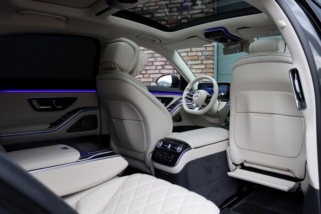 Mercedes-Benz S-KLASSE 580 e Lang AMG Line | Airmatic | Distronic+ | Chauffeurspakket | Zonweringspakket | Massage V+A | | MBUX Tablet | Burmester | HUD | Stoelventilatie V+A | Nekverwarming |