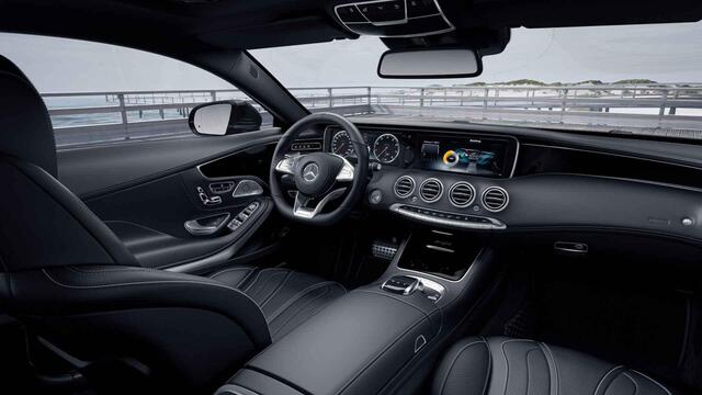 Mercedes-Benz S-KLASSE Coupé 400 4Matic | AMG | Panoramaschuifdak met MAGIC SKY CONTROL | Nappa leder | 20" lichtmetalen velgen | Burmester | Memory | Keyless | Distronic |