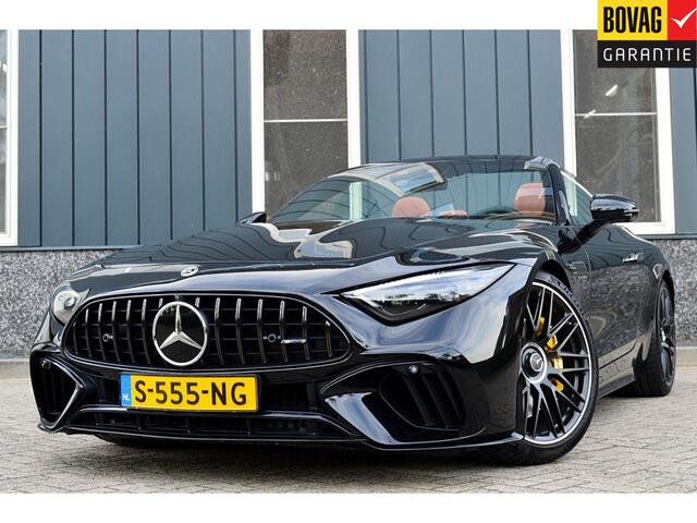 Mercedes-Benz SL-KLASSE Roadster 63 4MATIC+ Leder Led Stoel massage Stoel koeling burmester 1e Eigenaar Verlengde fabrieksgarantie